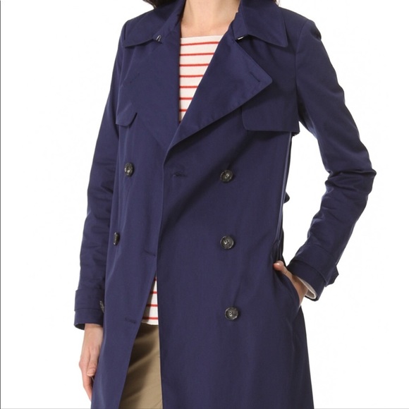 vince navy coat